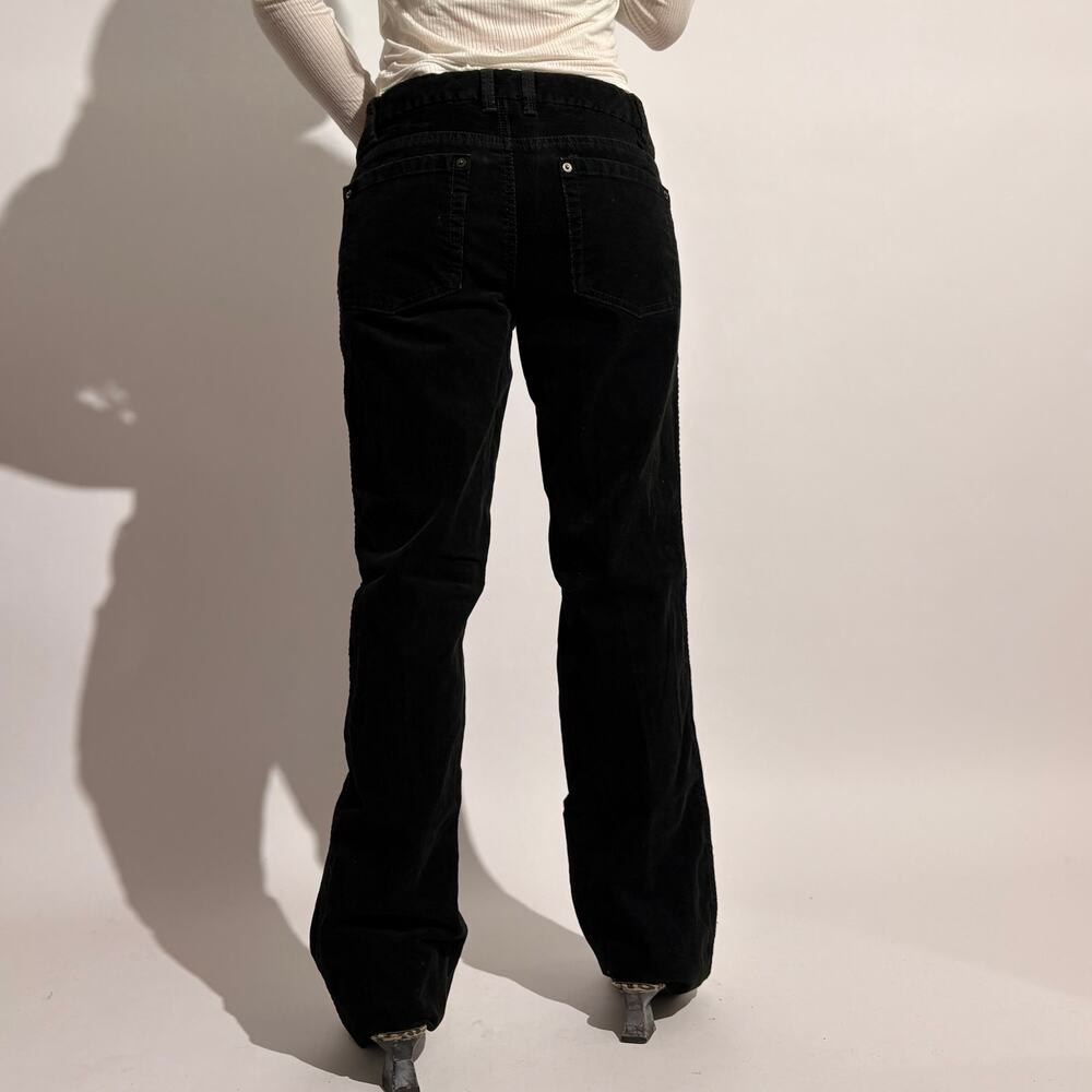J.Crew Black Corduroy Bootcut Pants - Size 4 Tall - Picture 4 of 9